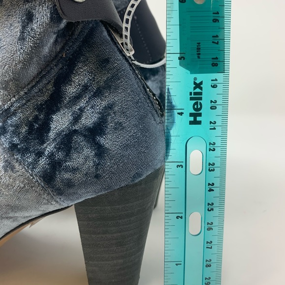 Free People Moonlight Velvet Pointed Toe Booties - Picture 7 of 9